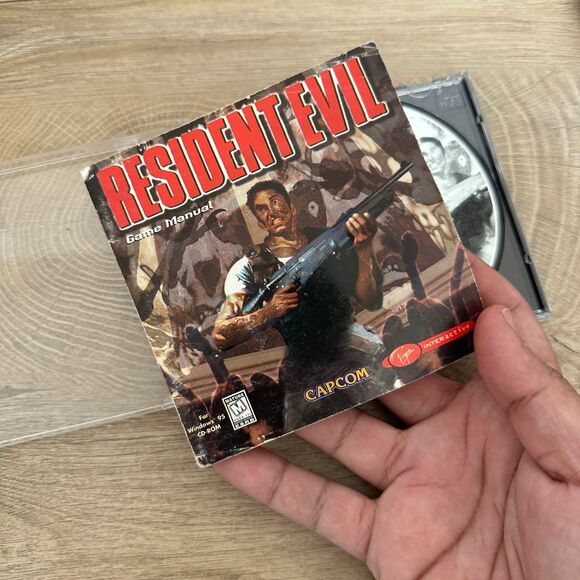 Resident Evil 1 Virgin Interactive Windows 95 PC Game CIB - Picture 6 of 8